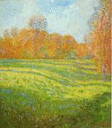 Claude Monet Meadow at Giverny France oil painting reproduction